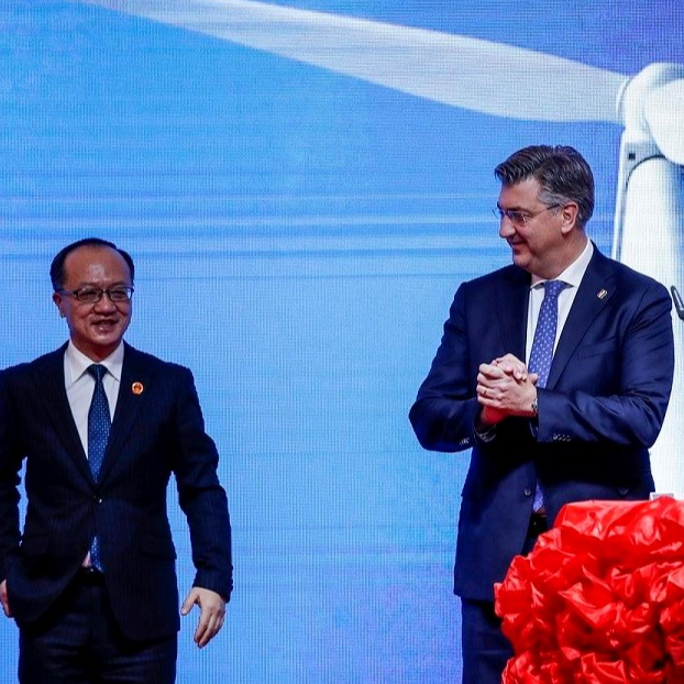Plenković i Kinezi pustili u probni rad najveću vjetroelektranu u Hrvatskoj