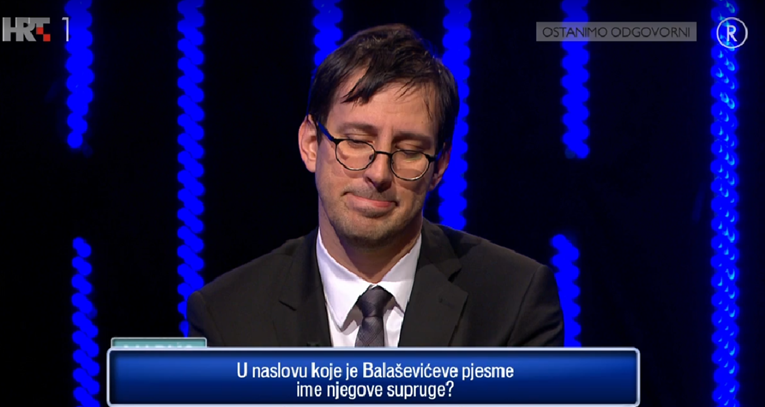 Marko i Krešo u Potjeri dobili pitanje o pjesmi Đorđa Balaševića. Znate li odgovor?