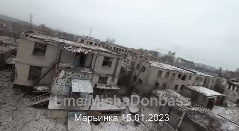 VIDEO Ovo je grad na istoku Ukrajine. Nije ostao kamen na kamenu