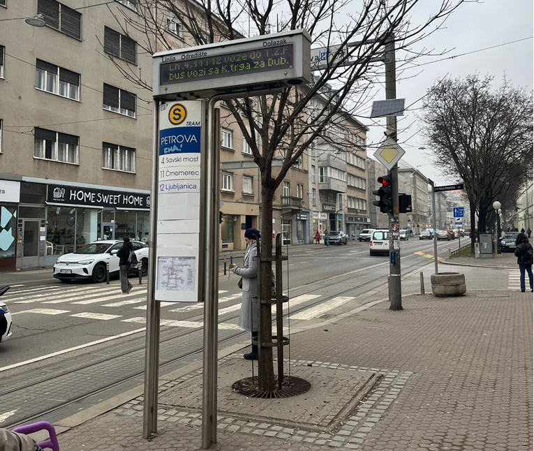 Prekid prometa prema Zvonimirovoj: Tramvaji stoje na Kvatriću