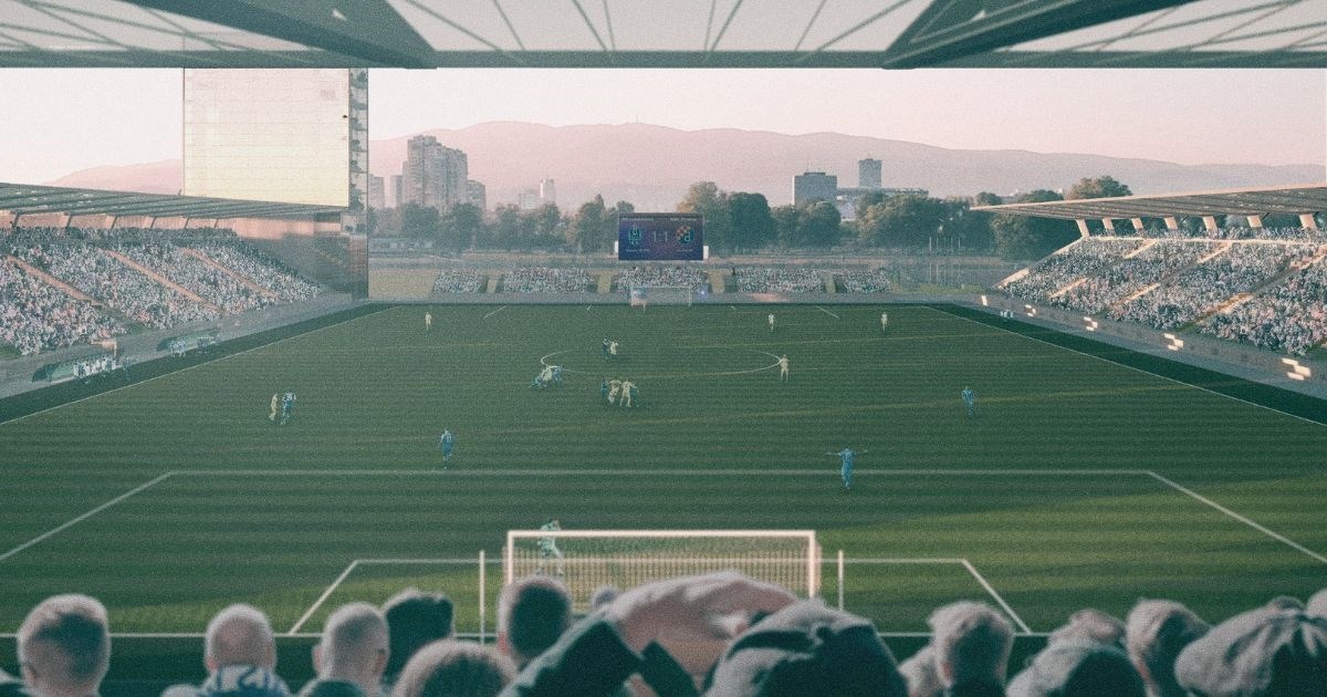 Lokomotiva mašta o stadionu na Kajzerici. Pogledajte kako bi izgledao