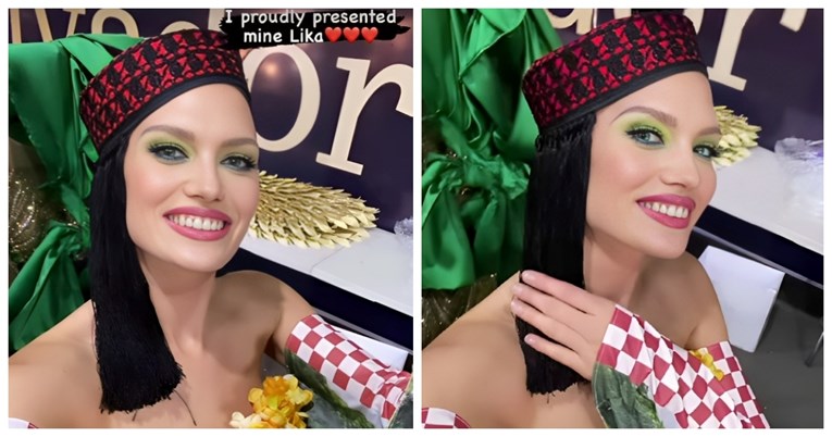 Miss Universe Hrvatske pokazala nacionalni kostim: "Ponosno sam predstavila Liku"
