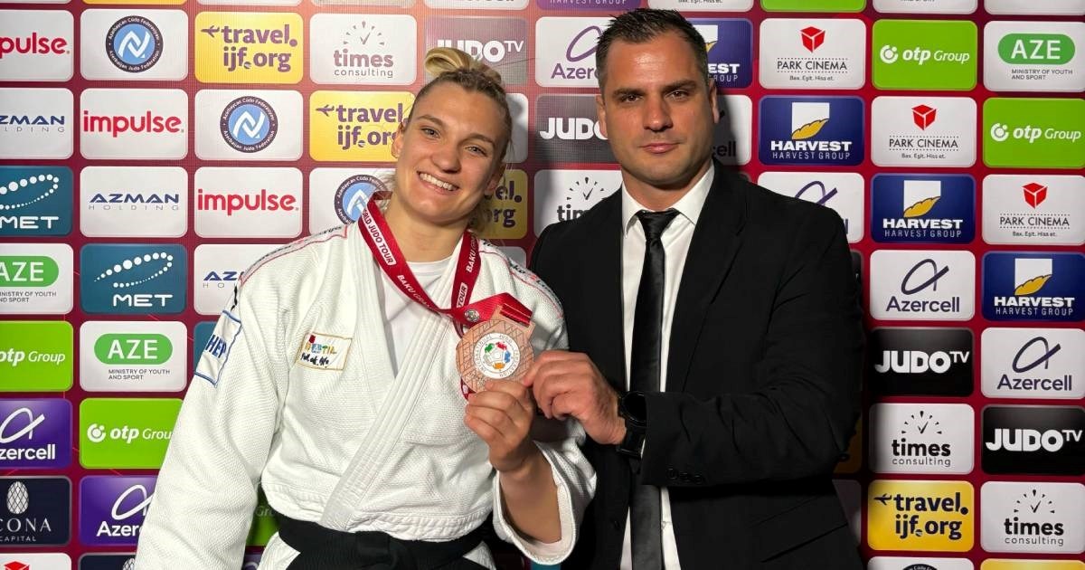 Lara Cvjetko osvojila broncu na judo Grand Slamu u Bakuu