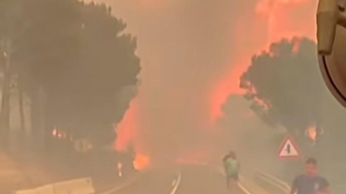 VIDEO Vatrogasci objavili dramatičnu snimku požara u Marušićima