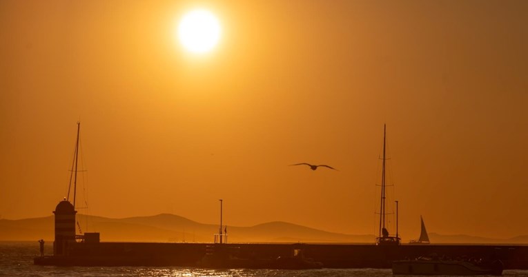 FOTO Pogledajte čaroban zalazak sunca u Zadru