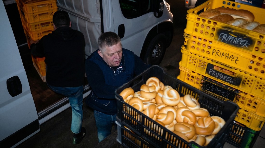 Fico odradio noćnu smjenu u pekari