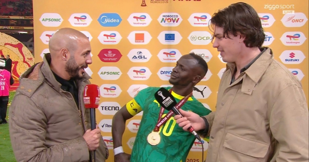 Sadio Mane davao intervju nakon Afričkog kupa nacija. Onda je shvatio s kim razgovara