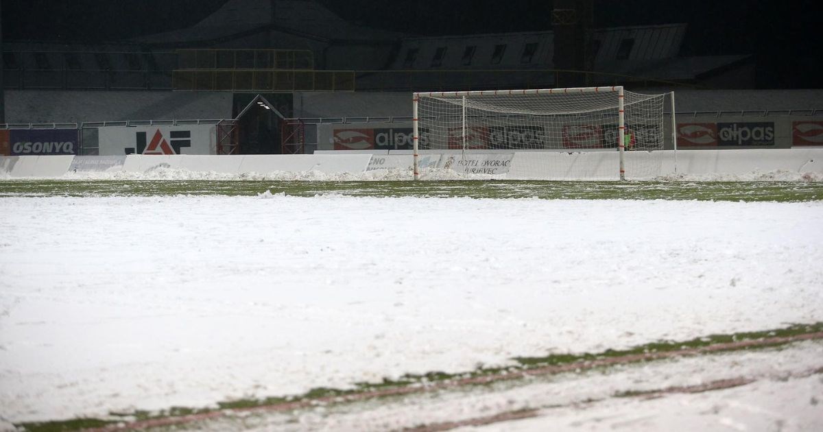 FOTO SHNL stadion pod snijegom. Klub zove navijače da mu pomognu očistiti ga