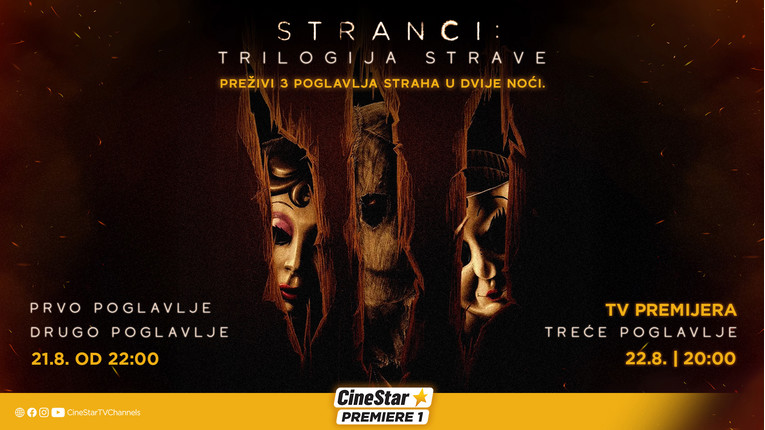 Dvije noći strave, tri poglavlja straha: Stranci: Trilogija na CineStar Premiere 1