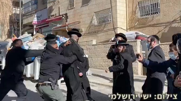 Ultraortodoksni židovi se sukobili s policijom zbog epidemioloških mjera