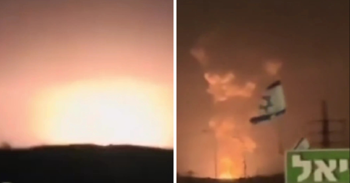 VIDEO Vatrena kugla osvijetlila nebo iznad izraelskog grada