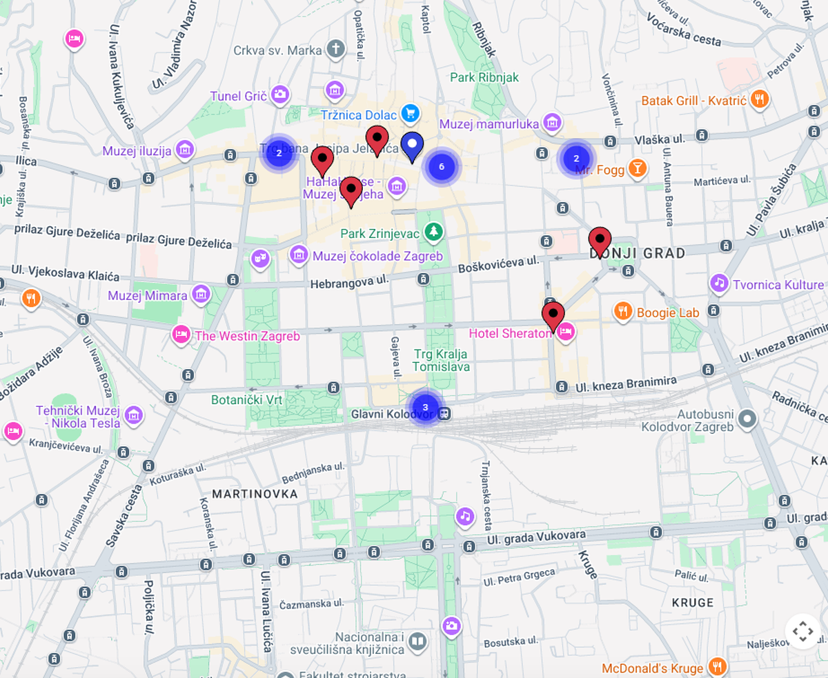 HNB objavio interaktivnu kartu poslovnica i bankomata