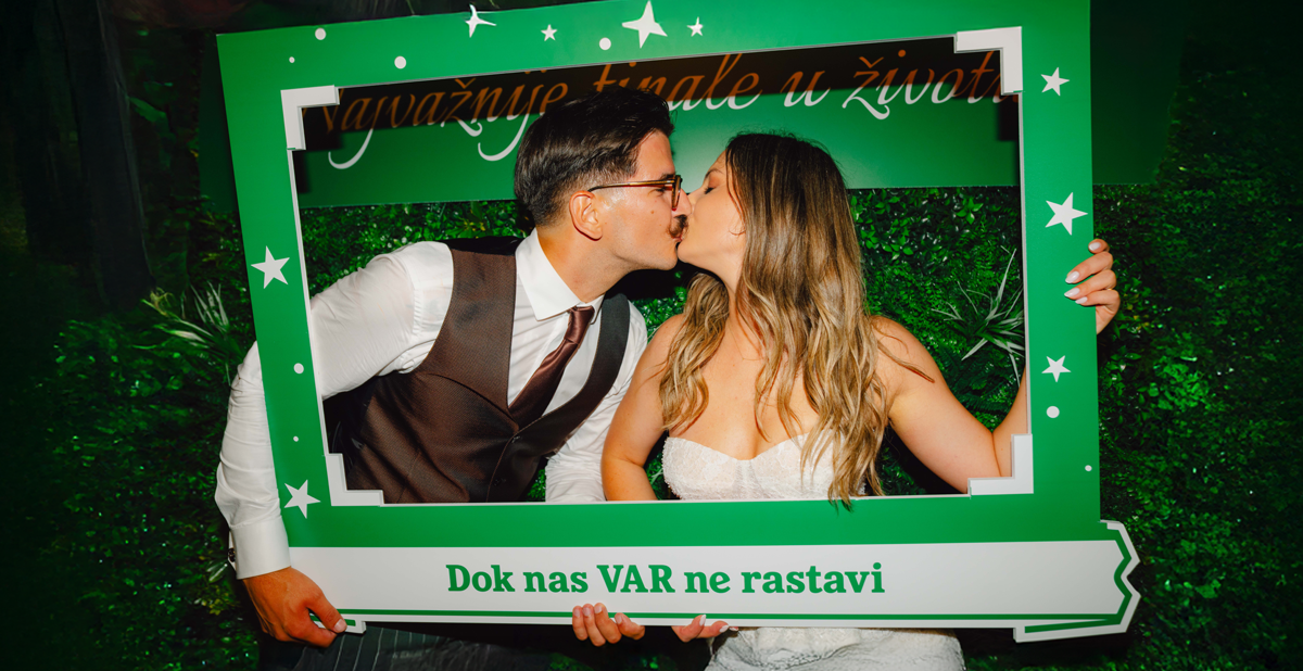 Heineken® spojio ljubav i nogomet: vjenčanje i finale Lige prvaka mogu ići zajedno