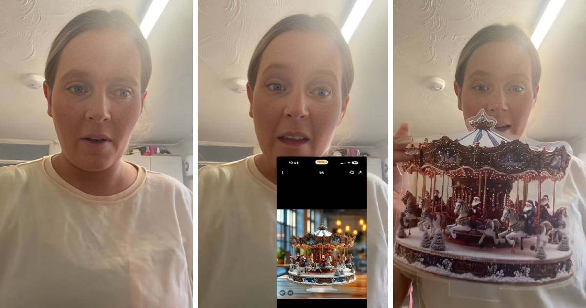 Naručila božićni ukras s Temua za 3 eura, ostala u čudu kad je vidjela što je dobila