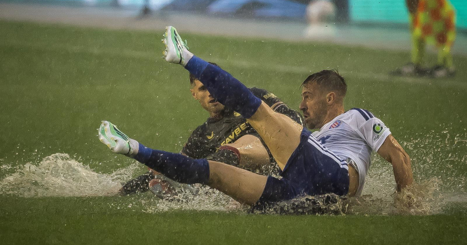 FOTO Nevjerojatne scene s Poljuda. Pogledajte kako je izgledao Natopljeni derbi