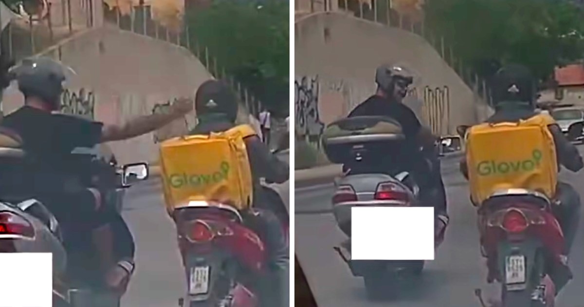 VIDEO Kod Splita udario dostavljača Glova u kacigu. Policija traži originalnu snimku