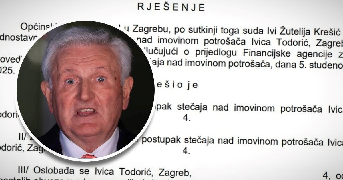 Ivica Todorić nema za režije, sud pokrenuo postupak osobnog bankrota
