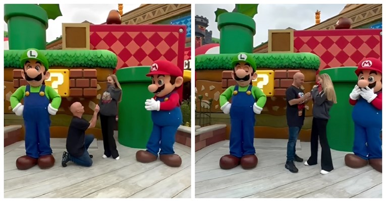 Zaprosio curu u tematskom parku, reakcija Luigija je hit: "Ne igraju mu se igrice"