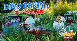 Za kraj 8. mjeseca Dino Party i All Fun Park Stars u Fun Parku Biograd