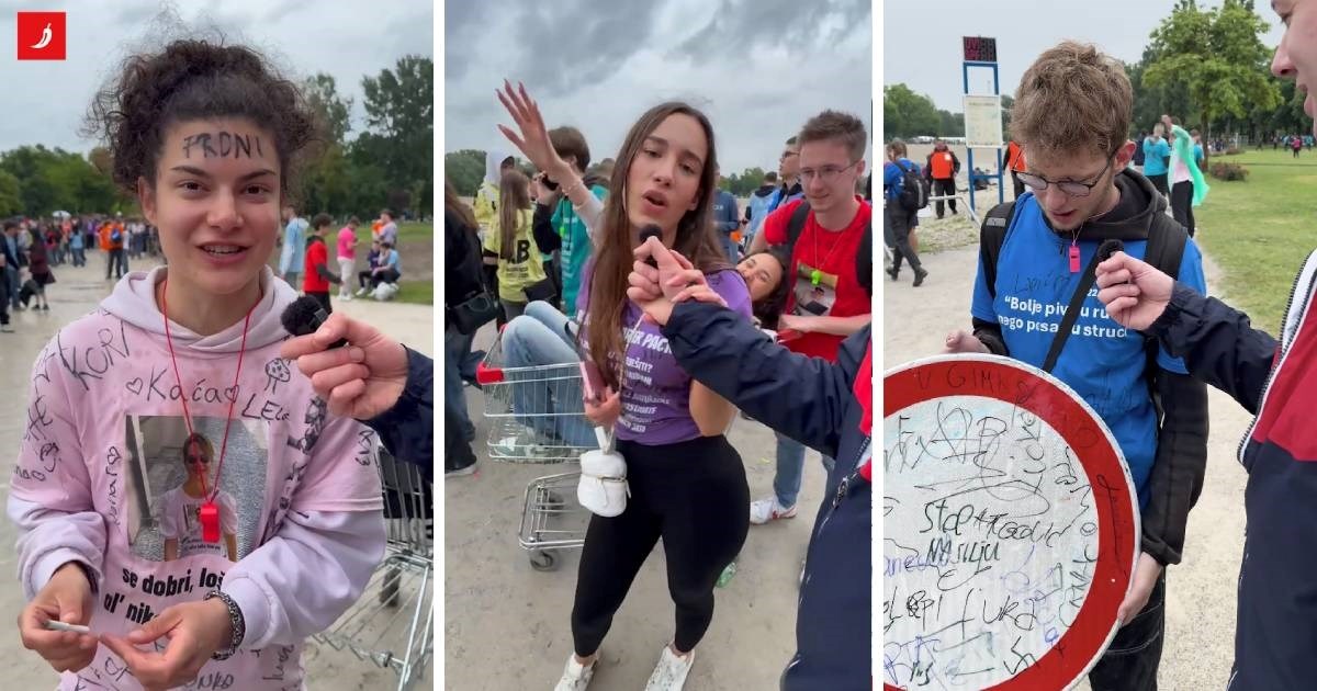 Bili smo na norijadi u Zagrebu. Sreli smo tipa koji je ukrao prometni znak