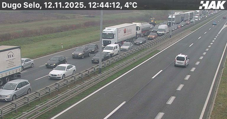 Prometna na A3 kod Zagreba, ispao teret iz kamiona. Nastale kilometarske kolone