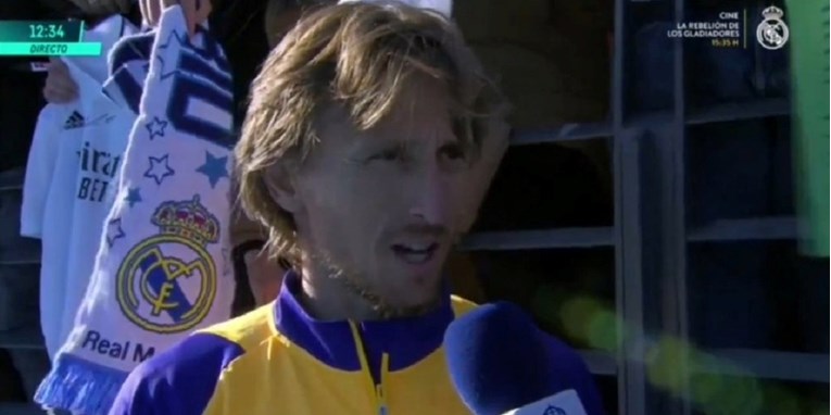 Modrić izazvao delirij na treningu Reala. Nije mogao dati izjavu od navijača