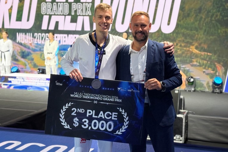 Marko Golubić osvojio srebro na taekwondo Grand Prixu u Južnoj Koreji