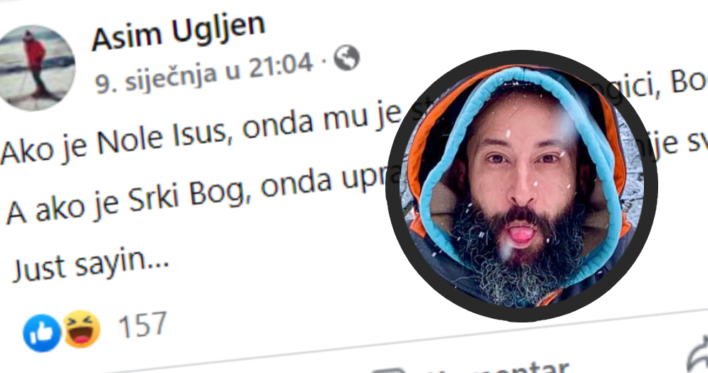 Hrvatski glumac se našalio: Ako je Nole Isus, onda je Srđan Bog. A to dokazuje...