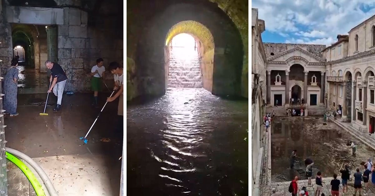 Ravnateljica Muzeja Grada Splita o nevremenu: Sami smo dizali šahte, čistili...