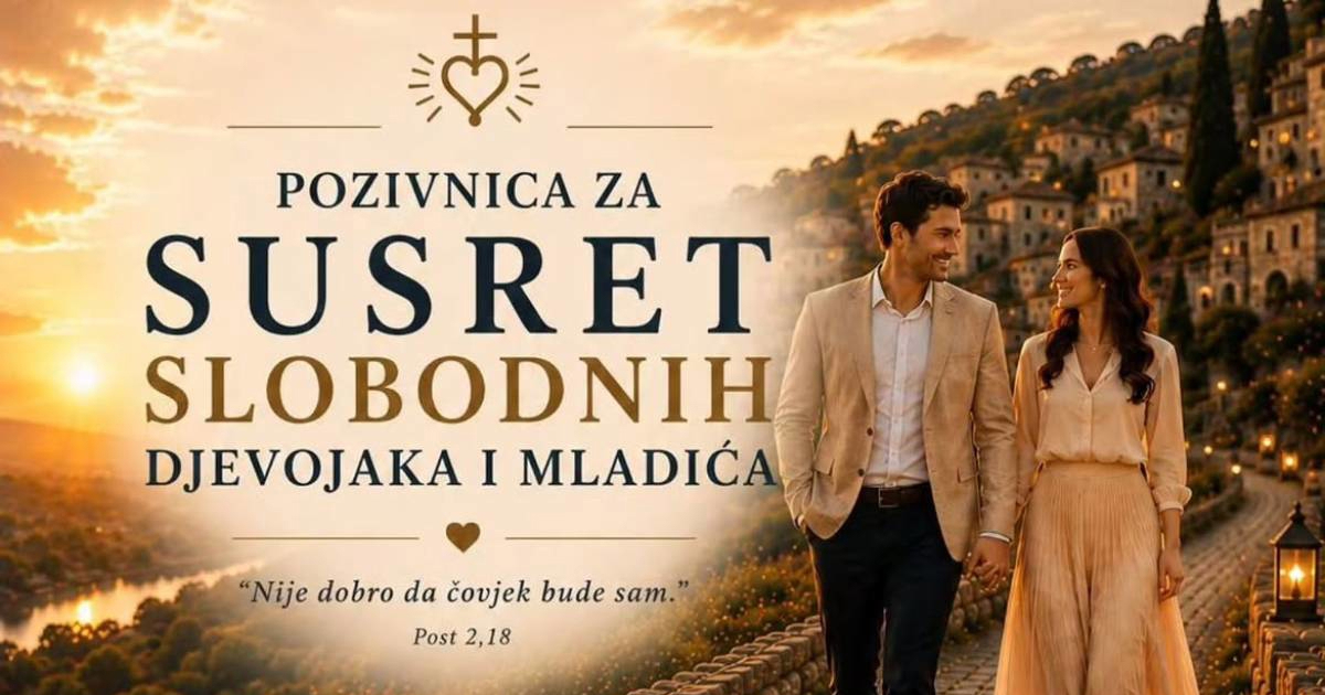 Pop iz Čitluka organizira susret za solo djevojke i mladiće, ulaznica je 15 eura