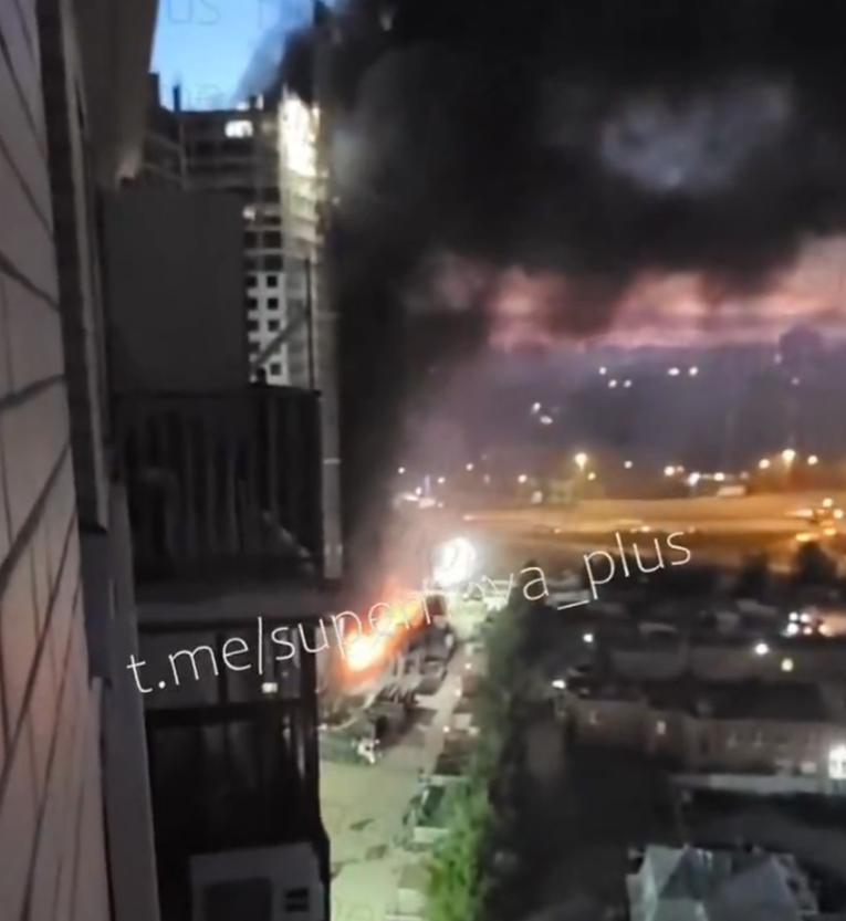 ВИДЕО Масовен напад со беспилотни летала врз Москва