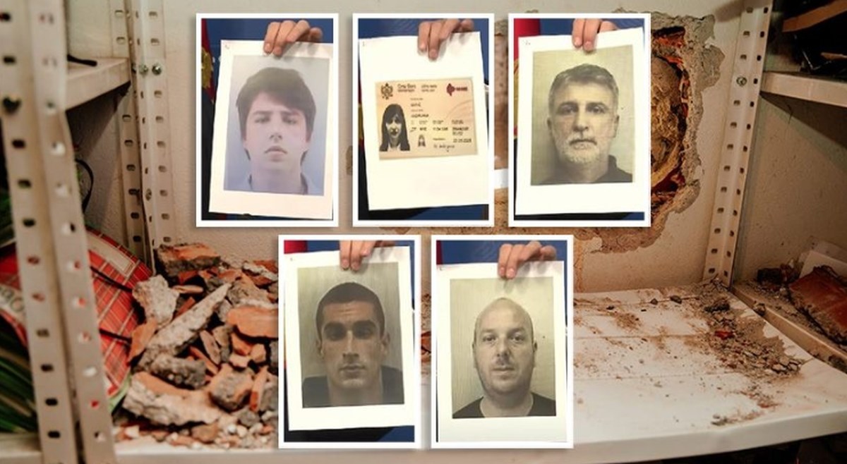 FOTO Ovo su Srbi koji su u Crnoj Gori iskopali tunel do suda