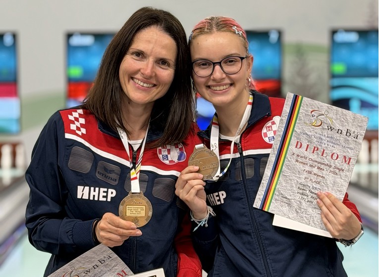 Nataša Ravnić i Anja Vicković osvojile brončane medalje na SP-u u kuglanju