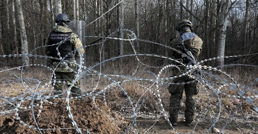 Duž poljske granice s Bjelorusijom postavljeno 140 km ograde