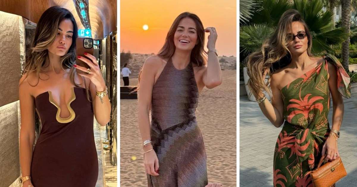 Obiteljski odmor u Dubaiju: Adriana Ćaleta-Car pokazala fantastične haljine