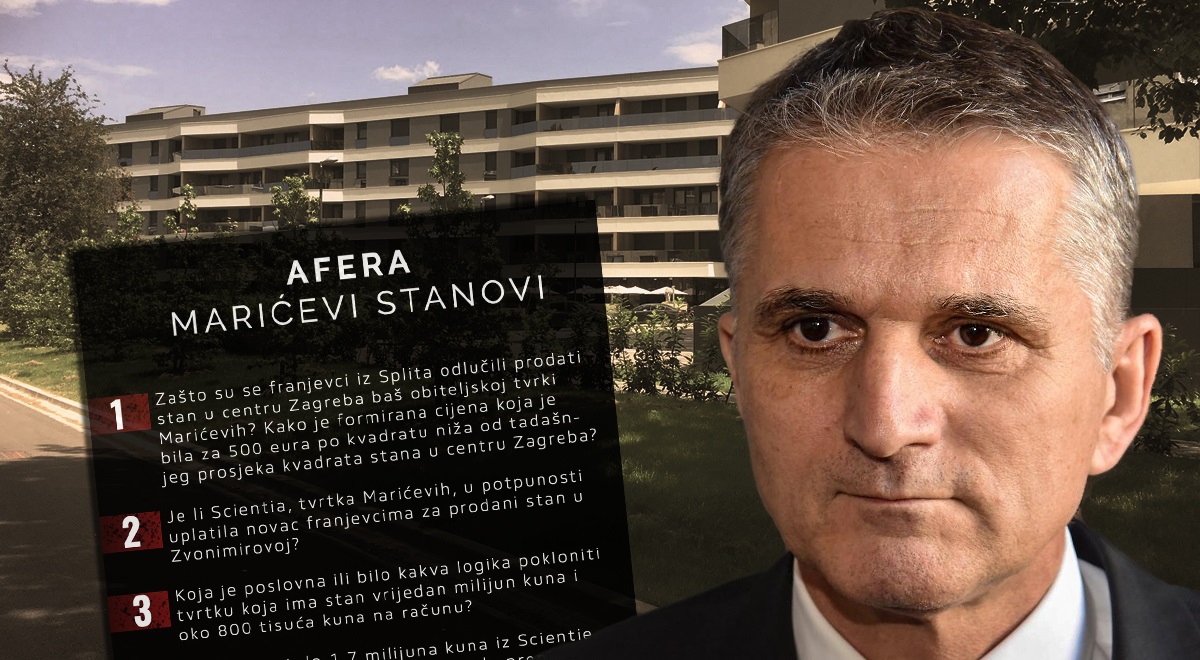 Ovo su pitanja o Aferi Marićevi stanovi. Odgovori bi mogli značiti smjenu