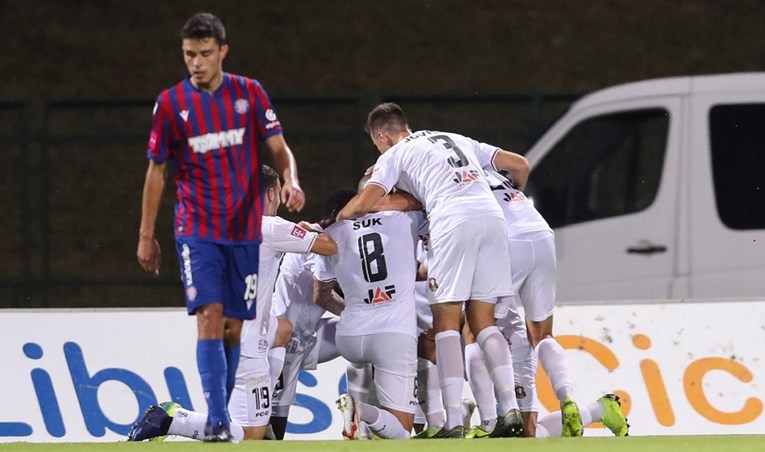 GORICA - HAJDUK 3:1 Težak poraz Hajduka u lovu na Ligu prvaka