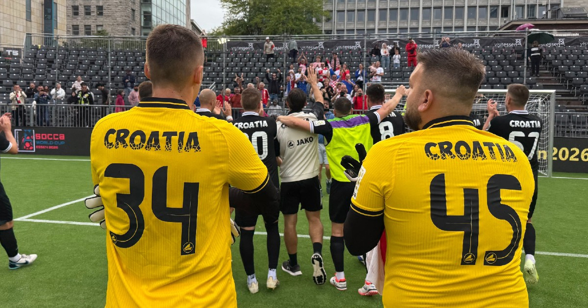 Hrvatska socca reprezentacija pobijedila Italiju i plasirala se u nokaut-fazu SP-a