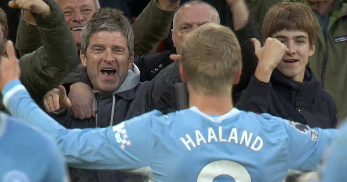 VIDEO Noel Gallagher slavio s Haalandom gol na Anfieldu