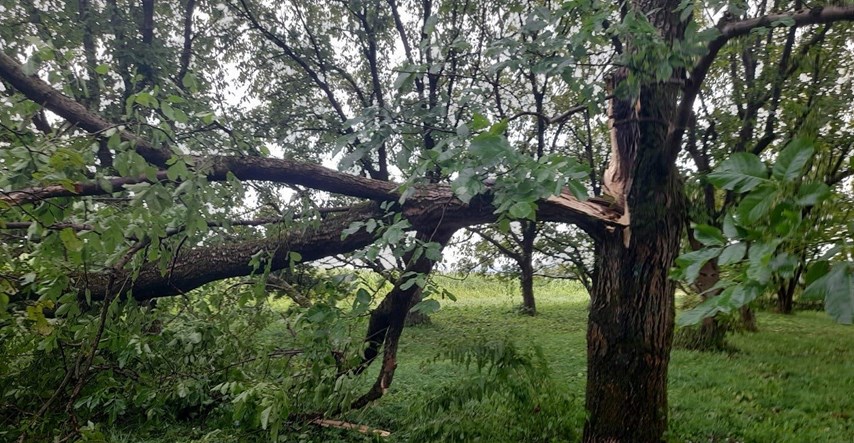 Ogromna šteta od oluje u jednoj od najmanjih hrvatskih općina