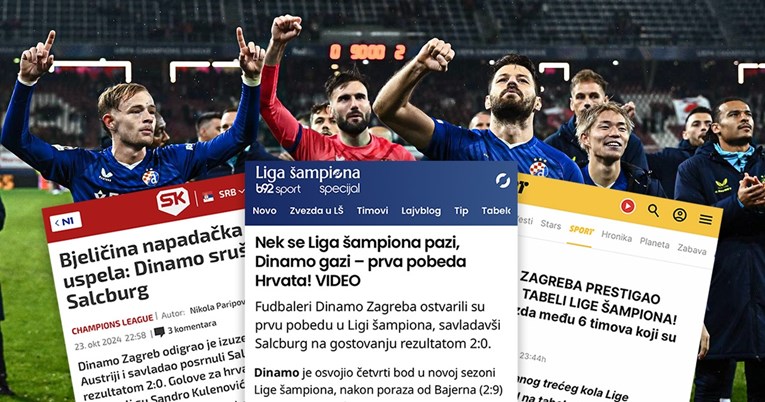 Srpski mediji: Neka se Liga prvaka pazi, Dinamo gazi!