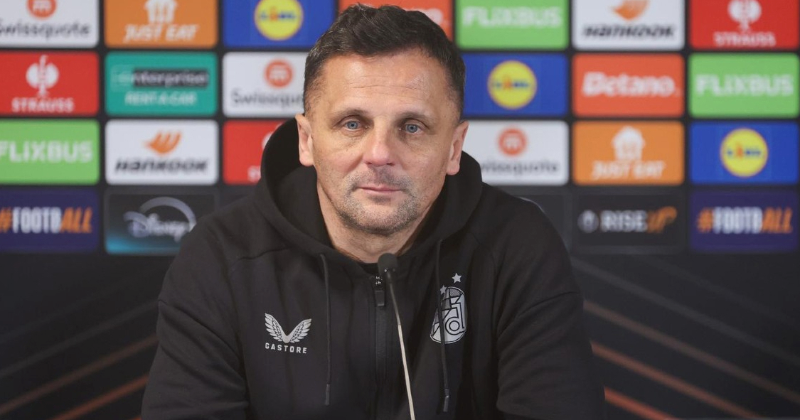 Kovačević na pitanje o svom igraču: Poštujem pitanje, ali to je glupo pitanje