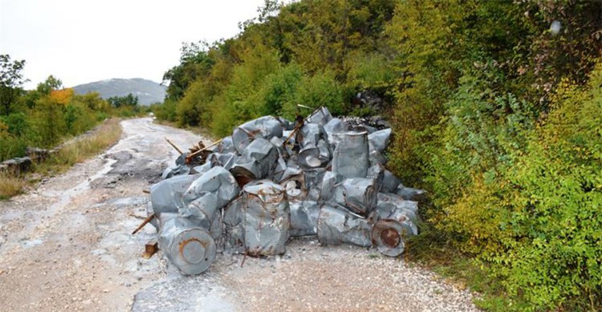 Za 4.000 kuna bacili opasni otpad u okoliš i počinili 377.000 kuna štete