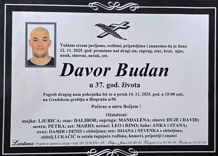 Umro je motociklist koji je usmrtio češkog pješaka u Sv. Filipu i Jakovu