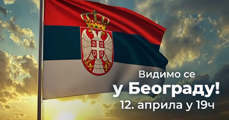Vučić pozvao ljude na skup: "Uništavaju našu trobojnicu. Moramo vratiti otetu državu"
