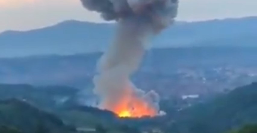 Izbio požar pored srpske tvornice streljiva, dan ranije došlo do eksplozije u pogonu