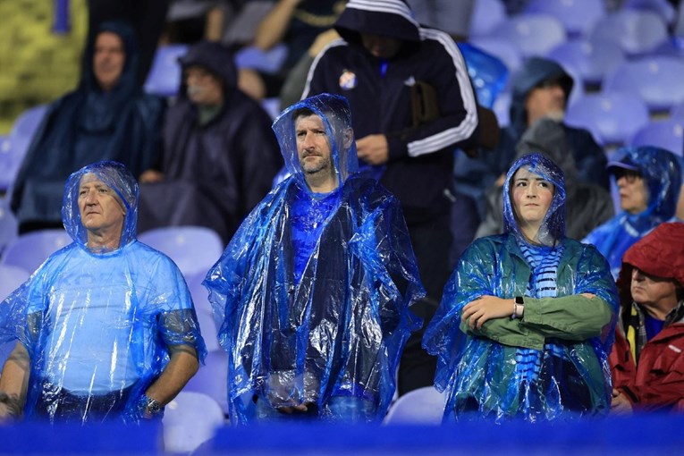 Sutra će tijekom utakmice Dinama padati kiša. Dinamo: Dinamovci smo, nismo od šećera