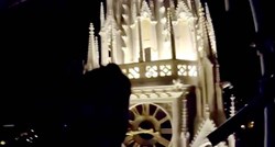 VIDEO Popeo se na katedralu u Zagrebu i skočio s nje padobranom