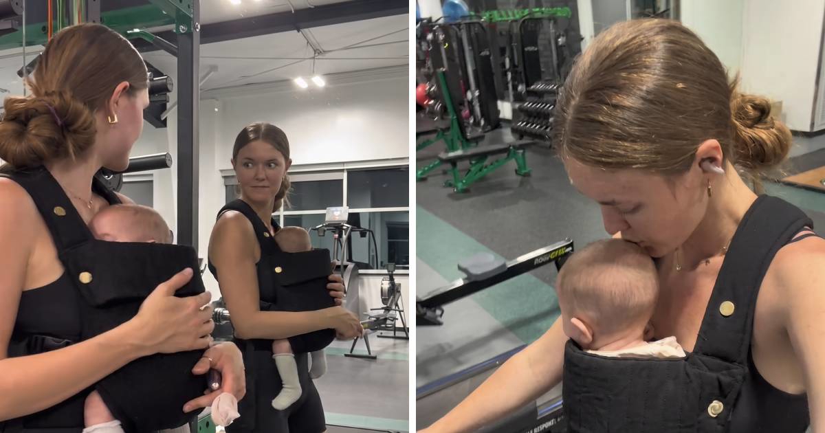 Influencerica vježbala s bebom na traci za trčanje pa izazvala burnu raspravu