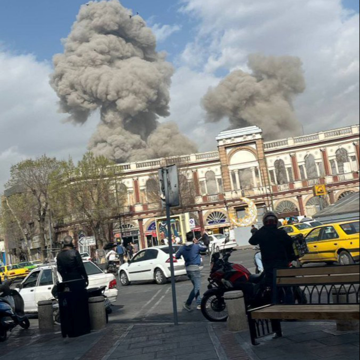 Eksplozije u Teheranu, diže se gust dim. Pogledajte snimke